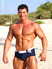 Tony Da Vinci shows his perfect muscled body by Muscle Hunks image #6