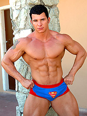Tony Da Vinci shows his perfect muscled body by Muscle Hunks image #6