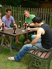 Five hot boys fucking outdoors. by William Higgins image #7