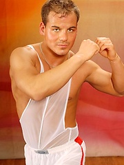 Athlete posing naked by William Higgins image #7
