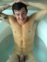 Hot brunette jock Chaz by Frat Men image #4