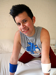 I met this really cute twink David Sans in Barcelona by Bentley Race image #7