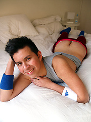 I met this really cute twink David Sans in Barcelona by Bentley Race image #7