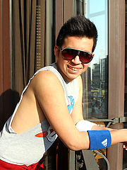 I met this really cute twink David Sans in Barcelona by Bentley Race image #7