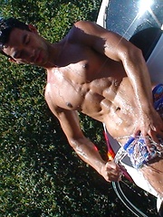 Juan gets a blowjob outdoors by Alpha Male Fuckers image #6