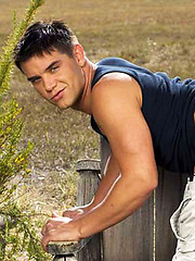 Guy Parker posing naked outdoors by Colt Studio image #5