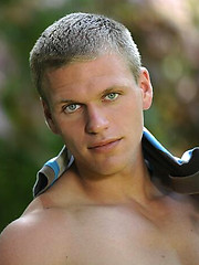 Muscle stud posing naked outdoors by William Higgins image #5