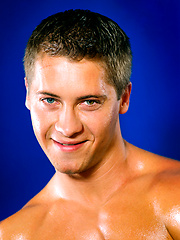 Oiled muscle stud naked by William Higgins image #7