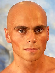 Hot bald muscle man from Czech naked by William Higgins image #6