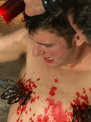 19 year old boy gets his BDSM cherry popped by Spencer Reed by Bound Gods image #9