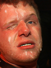 Brian Bonds gets gang banged and bukkake during an Xmas party. by Bound in Public image #11