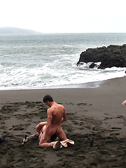 Amateur video of Micah Andrews being used and abused on a public beach. by Bound in Public image #13