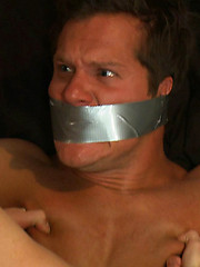 A bold Peeping Tom breaks into a stud\\\\\\\'s apartment and ends up as the bondage victim. by Bound Gods image #8