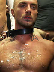 Jessie Colter gets gang banged at Mr S Leather store. by Bound in Public image #11