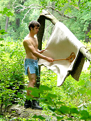 Daniel and Dominik outdoor fuck by William Higgins image #7