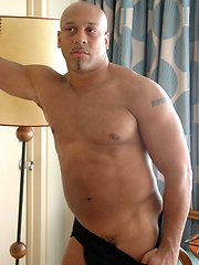 Sam X Hung - black muscle man by Black Stud Society image #8