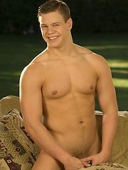Cute vollege muscle stud naked by Hot House Backroom image #4