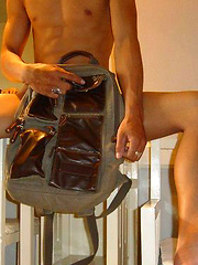 Asian guy shows off his nice cock and hot ass by BoyKakke image #5