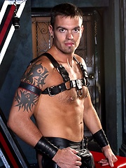Lance Navarro in leather gear by Club Inferno image #6