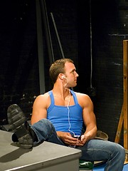 Beaux Banner and Rafael Alencar fucking by Hot House Backroom image #6