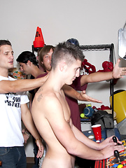 Game room sex for these college boys by HazeHim image #5