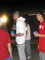 College boys circle jerk on another boy by HazeHim image #3