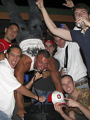 College boys circle jerk on another boy by HazeHim image #3
