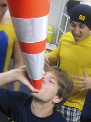 Horny gay frat boys drinking by HazeHim image #4