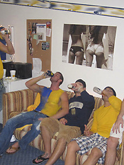 Horny gay frat boys drinking by HazeHim image #4