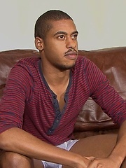 His beautiful, long, uncut cock grew fast and Damien was soon jerking his dick as proudly as the next man on the site by BlakeMason image #4