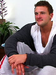 Hunky Straight Rugby Stud Drew Daniels gets Manhandled & Wanked to Cum Shot by English Lads image #4