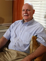 Bald daddy Jerry Joe by Hot Older Male image #7