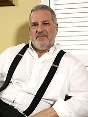 Silver daddy Luciano by Hot Older Male image #6