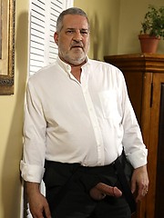 Silver daddy Luciano by Hot Older Male image #6