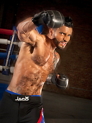 Alexsander Freitas posing by Hairy Boyz image #6