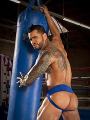 Alexsander Freitas posing by Hairy Boyz image #6