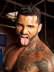 Alexsander Freitas posing by Hairy Boyz image #6