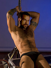 Hairy muscled macho Steve Cruz by Hairy Boyz image #4