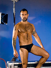 Hairy muscled macho Steve Cruz by Hairy Boyz image #4