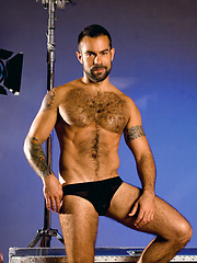 Hairy muscled macho Steve Cruz by Hairy Boyz image #4