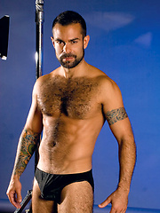 Hairy muscled macho Steve Cruz by Hairy Boyz image #4