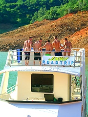 Five horny boys have sex outdoors by Jocks Studios image #4