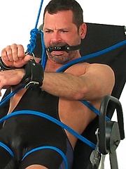 Muscled hunk Will Swagger bounded by Bound Jocks image #7