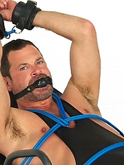 Muscled hunk Will Swagger bounded by Bound Jocks image #7