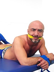 Shay Michaels and Brian Davilla - bondage and facial by Bound Jocks image #9