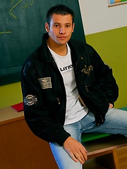 Brunette euro boy James Jones by Scary Fuckers image #5
