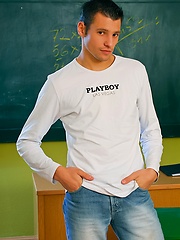 Brunette euro boy James Jones by Scary Fuckers image #5