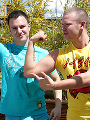 Rocco and Adam\\\\\\\'s cock fight by English Lads image #5