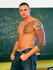 Tattooed guy stripping by Scary Fuckers image #6