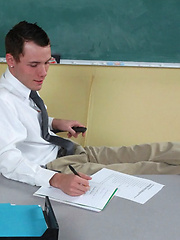 A college interview turns into ass licking and ass fucking fest by TeachTwinks image #5